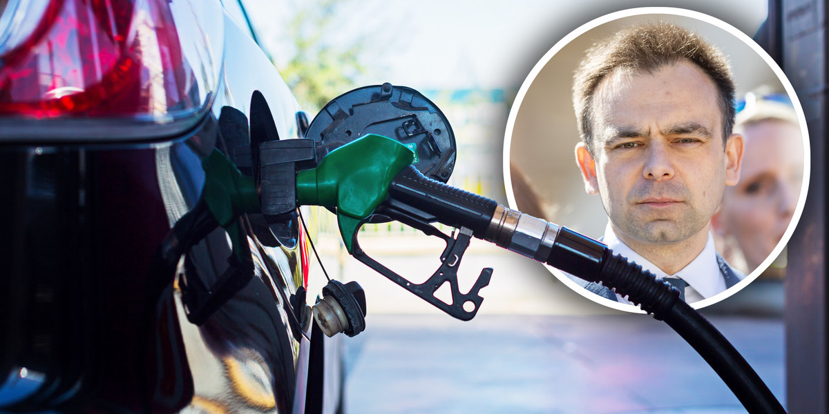 Minister finansów Andrzej Domański wskazał, jakie warunki muszą być spełnione, by ceny benzyny mogły być obniżone do 5,19 zł za litr.