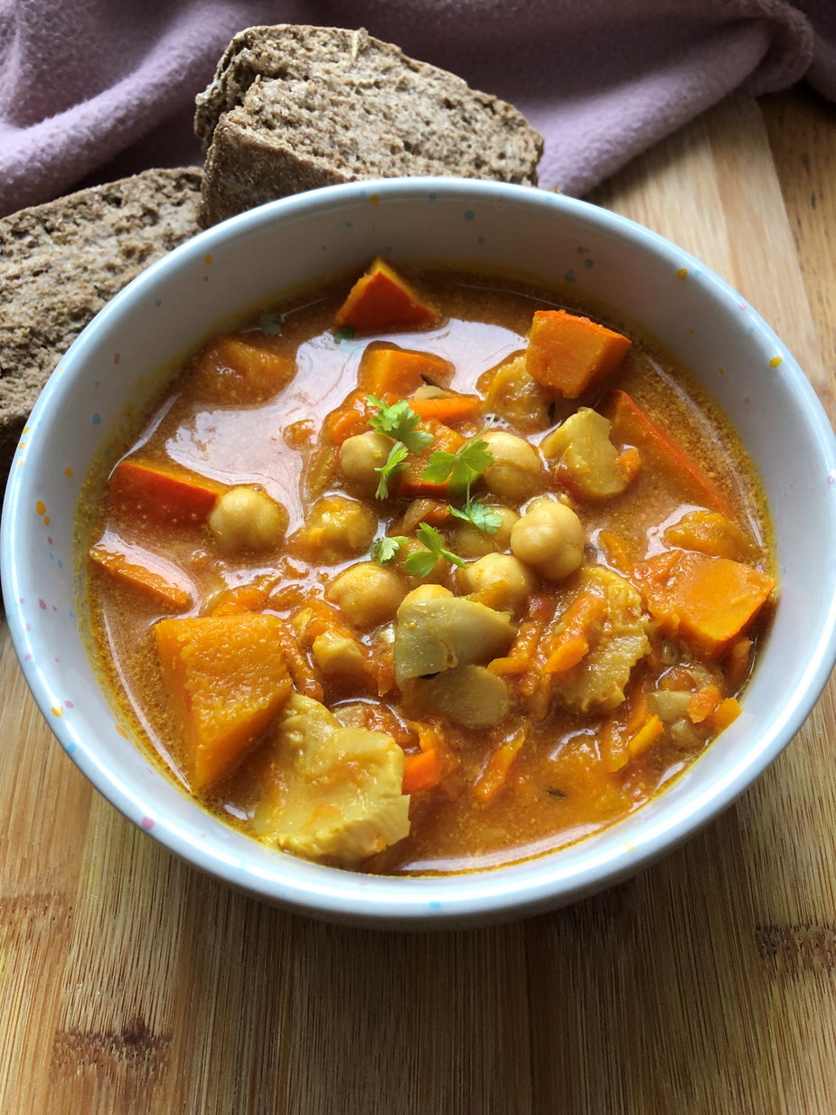 Zupa curry z dynią