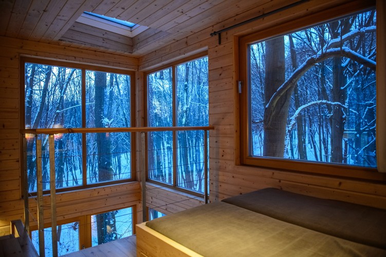 Koszt  pobytu dwóch osób w domku wśród ptaków to 340 do 440 zł w zależności od apartamentu.


<br><br>  fot.(wp/mr) PAP/Wojciech Pacewicz