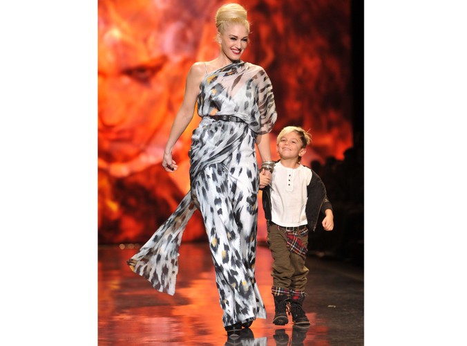 Gwen Stefani z synem Kingstonem
