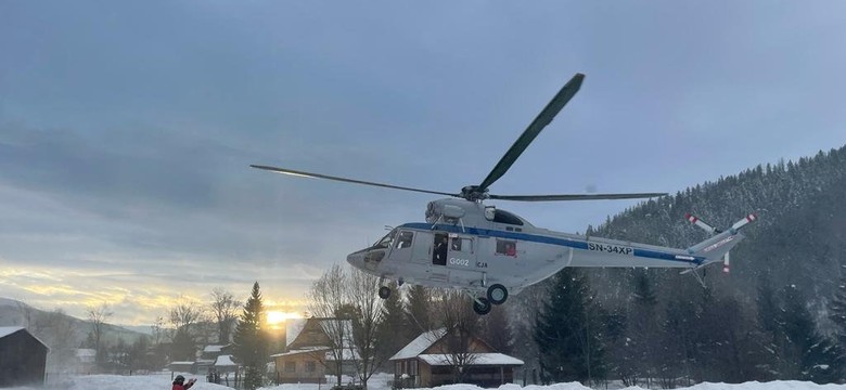 Śmigłowiec TOPR uległ awarii. Zastąpi go policyjna maszyna