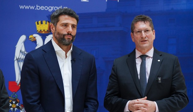 Gradonačelnik Šapić i brazilski poslanik Žilmar Tato