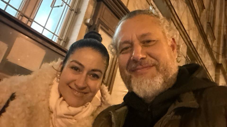 Zdenka Predná a jej manžel Oskar Rózsa. 