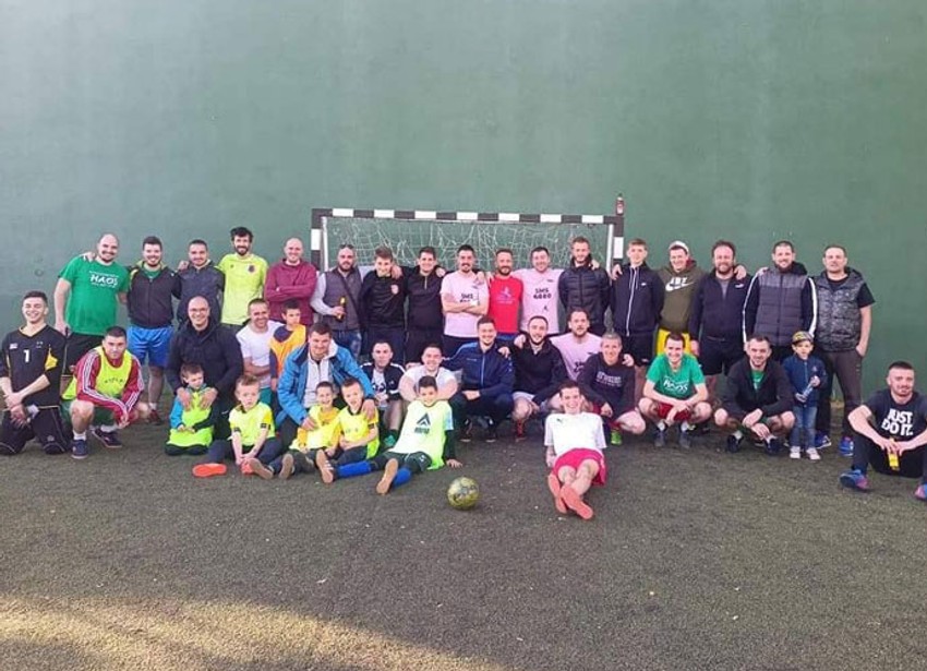 "Ćalci fudbaleri" na humanitarnom turniru