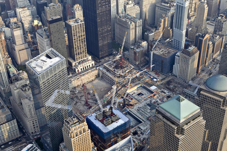 Budowa nowych wieżowców w miejscu World Trade Center