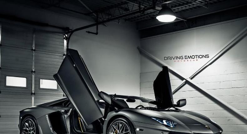 Drake's custom Lamborghini Aventador roadster