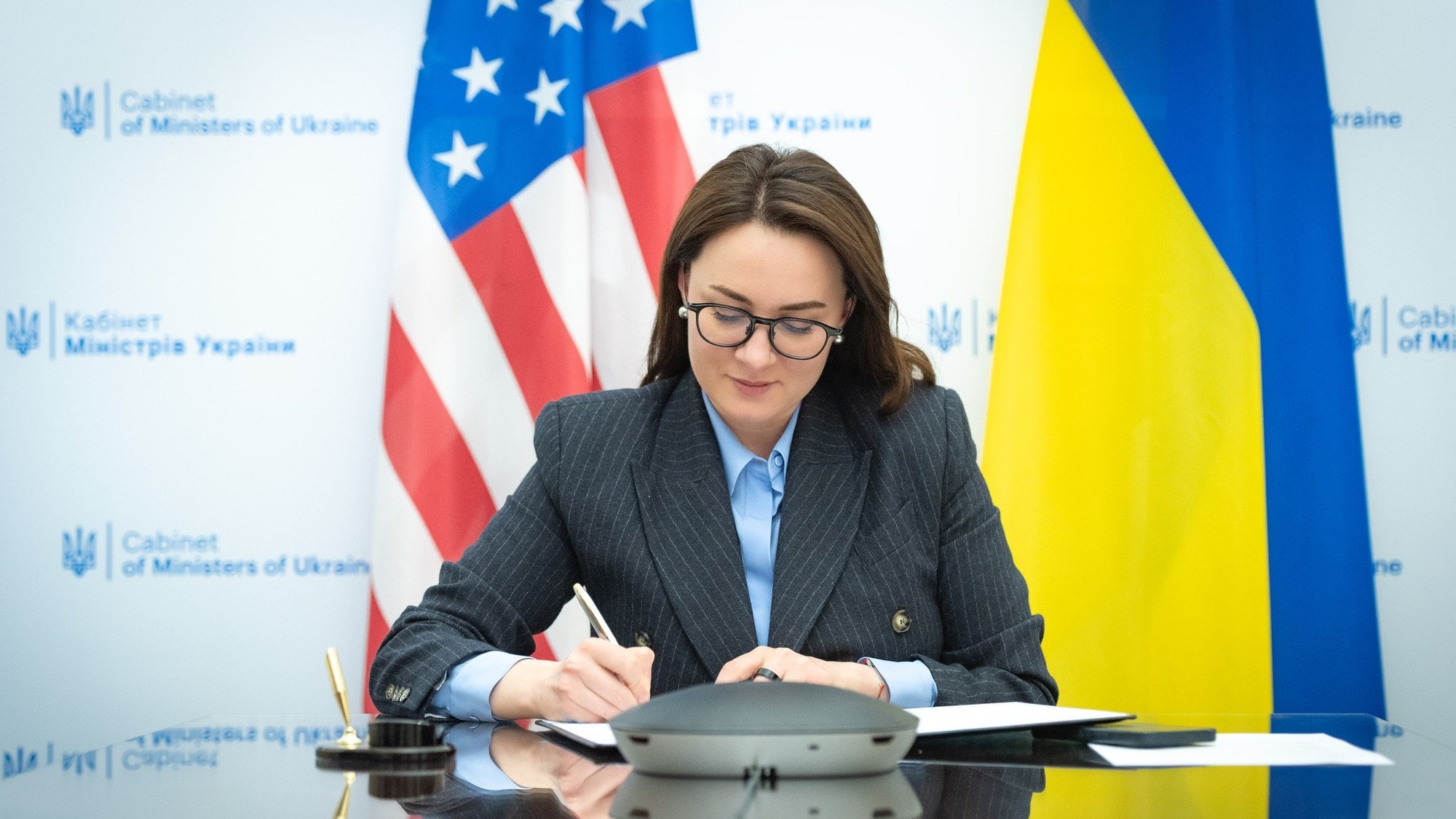 Julija Svyrydenková.