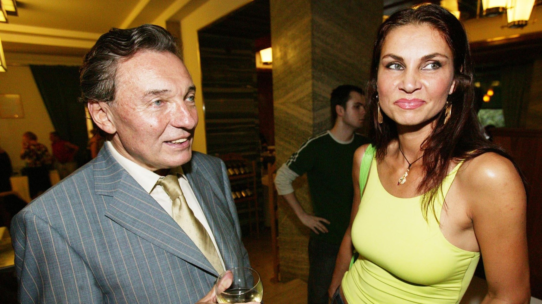 Karel Gott a Jitka Svobodová. 