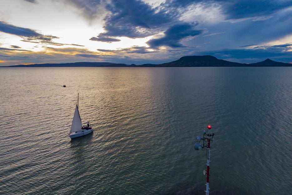 Jó a Balaton vízminősége /Fotó: MTI/Varga György