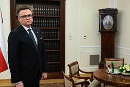 Marszałek Sejmu Szymon Hołownia