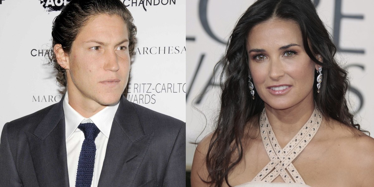 Vito Schnabel i Demi Moore