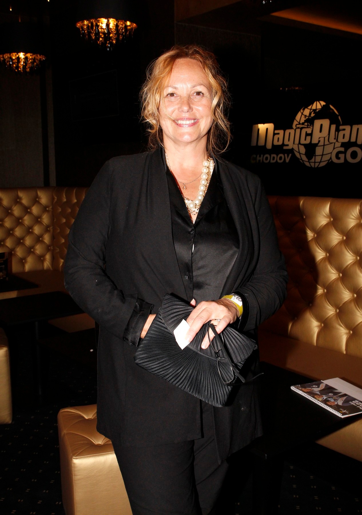 Česká herečka a producentka Martina Adamcová. 