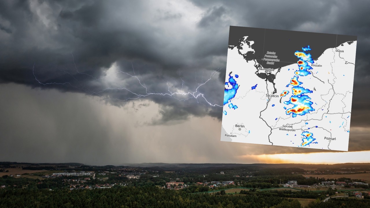 Już grzmi, a to dopiero początek. Uwaga na ulewy i gradobicia [RELACJA NA ŻYWO]