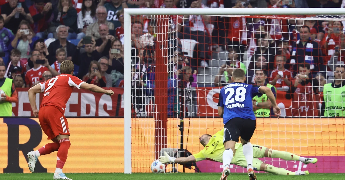 Bayern zagrał na "5". Gorzki powrót Hamburgera SV do Monachium