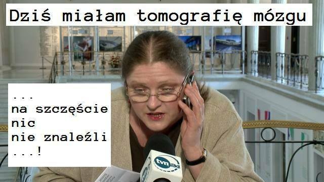 mem z Krystyną Pawłowicz / Satyra polityczna