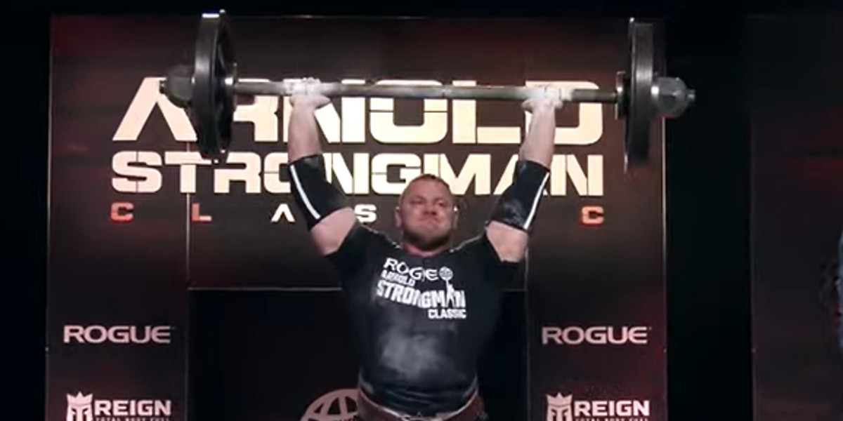 Mateusz Kieliszkowski zajął drugie miejsce na Arnold Strongman Classic