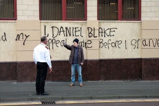 Ja, Daniel Blake. Kadr z filmu