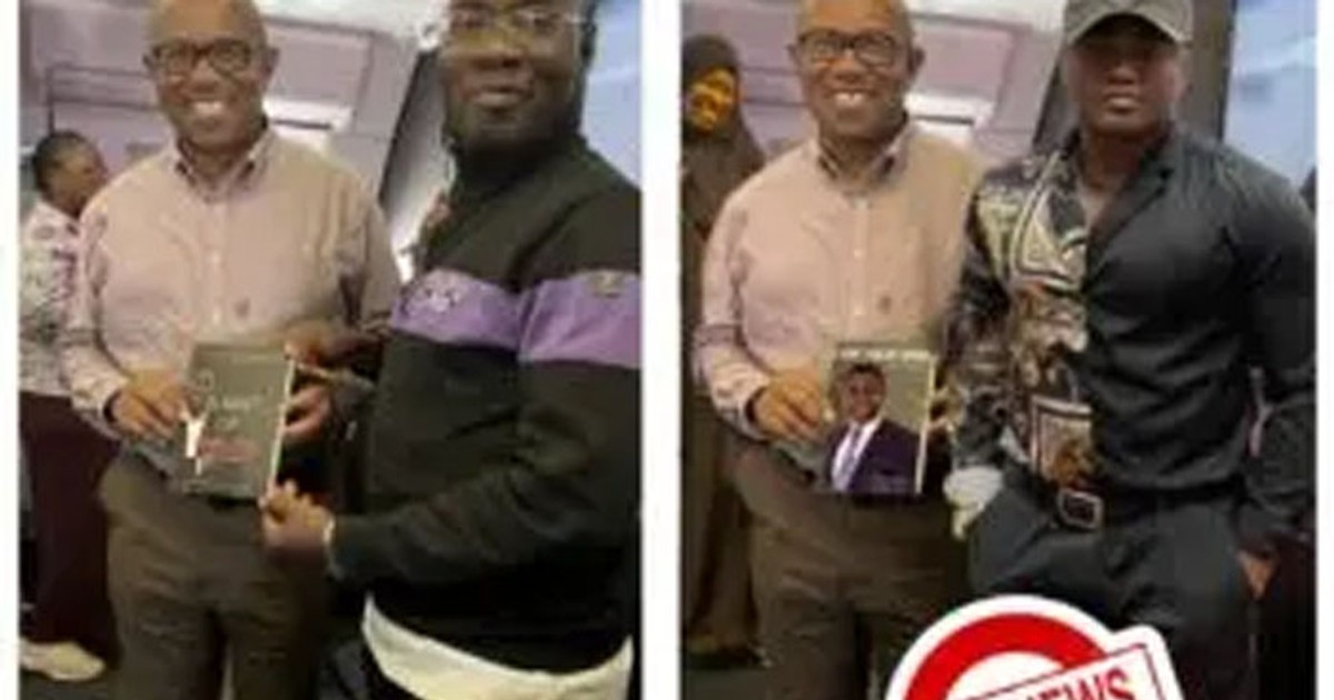 Peter Obi raises alarm over fake picture of him with IPOB's Simon Ekpa - Vimarsana News
