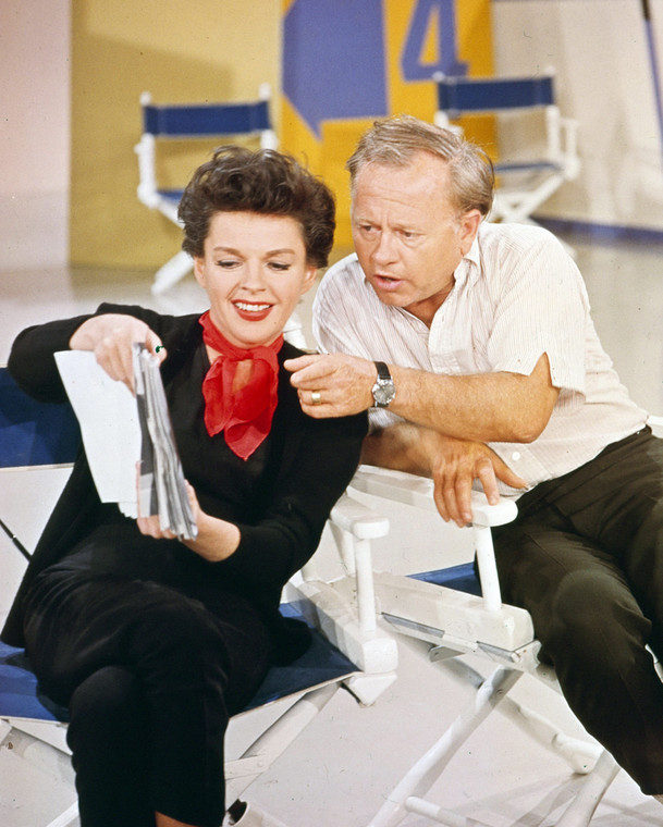 Mickey Rooney i Judy Garland w 1962 r.