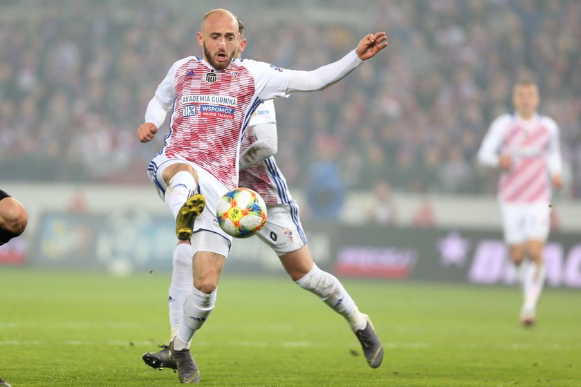 Pilka nozna. Ekstraklasa. Gornik Zabrze - Wisla Krakow. 03.05.2019