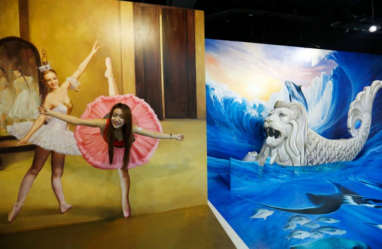 Trick Eye Museum w Singapurze