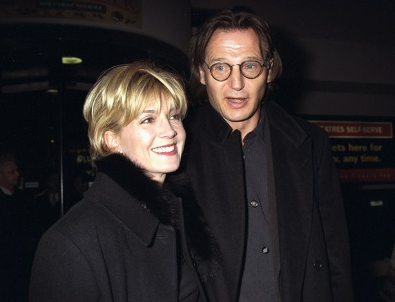 Liam Neeson i Natasha Richardson, 1997 r.