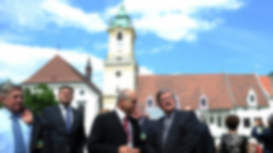 Bratysława: Komorowski i Gaszprowicz o współpracy