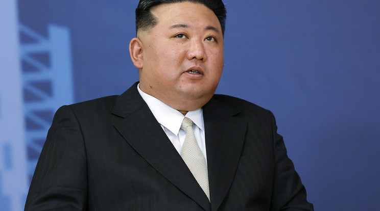 Kim Dzsongun - szokásához híven - nem finomkodott / Fotó: MTI/EPA