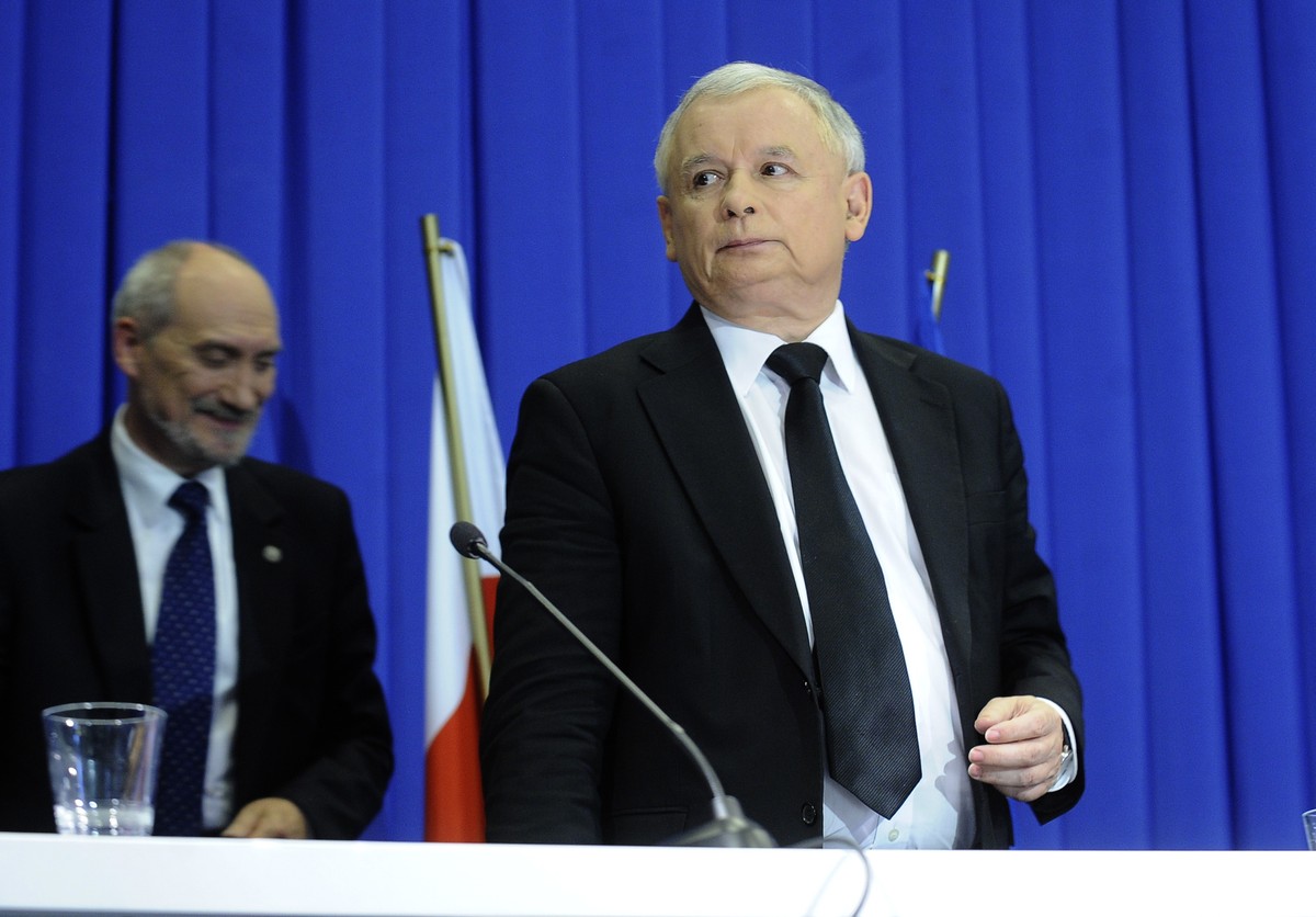 Antoni Macierewicz i Jarosław Kaczyński
