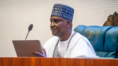 Speaker of the House of Representatives, Tajudeen Abbas.