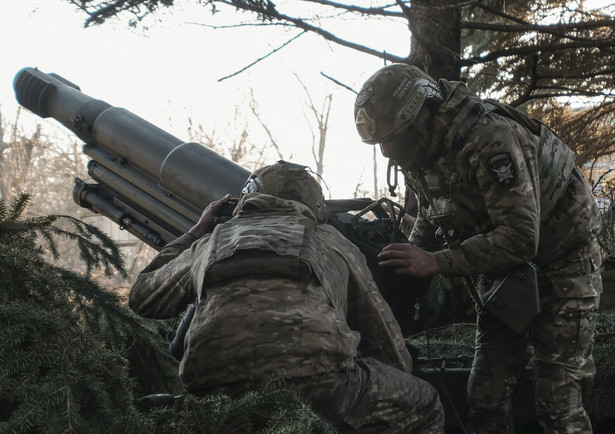 Ukraińscy żołnierze pod Donieckiem