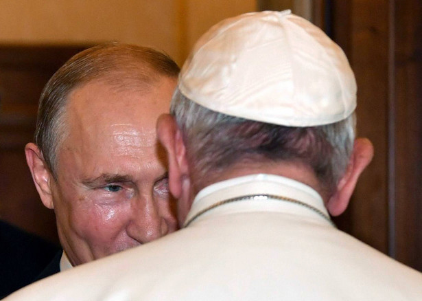 Władimir Putin i papież Franciszek
