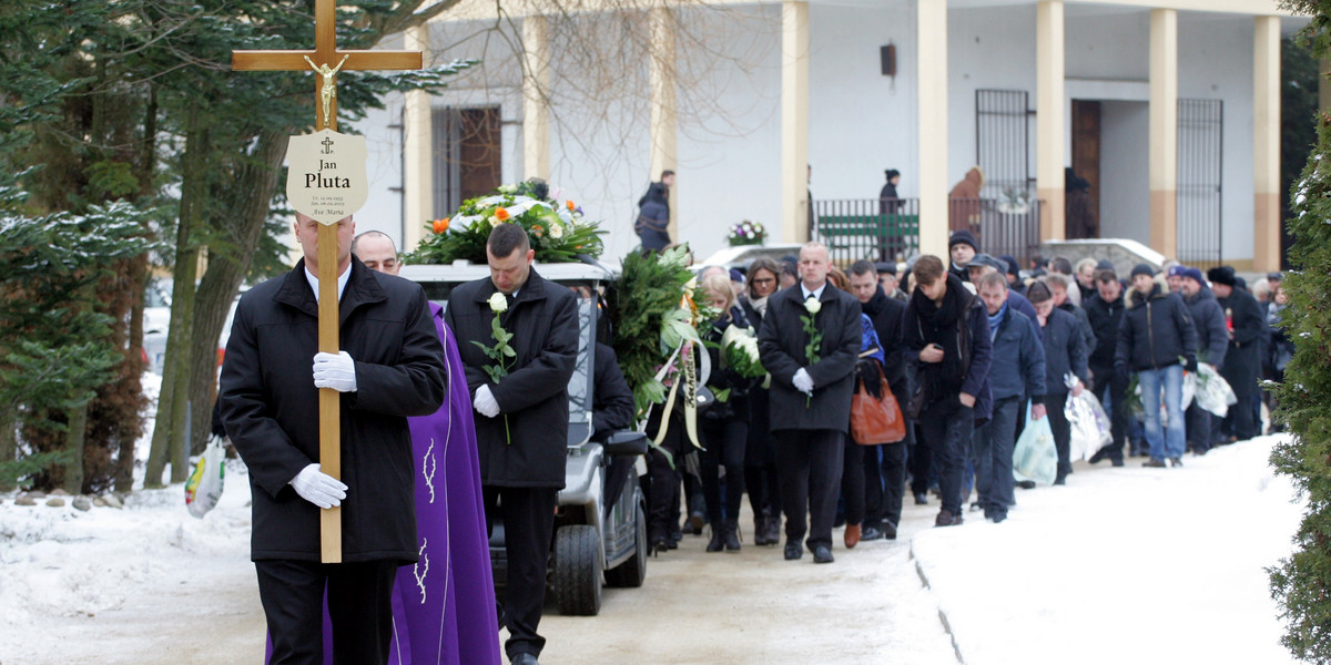 Pogrzeb Jana Pluty