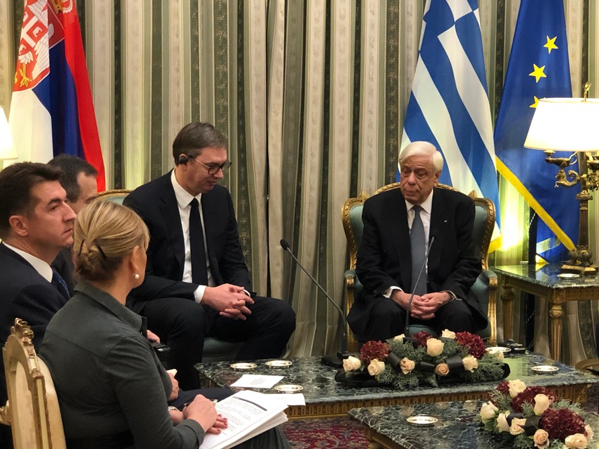 Vučić u zvaničnoj poseti Grčkoj