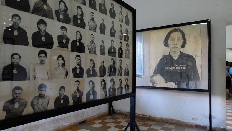 Phnom Penh, Kambodża. Muzeum Ludobójstwa w Toul Sleng