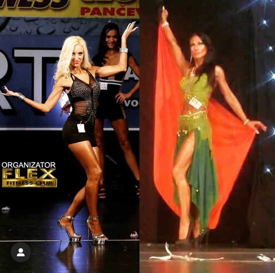 Zorana i njena ćerka Teodora, koja se takođe bavi fitnesom