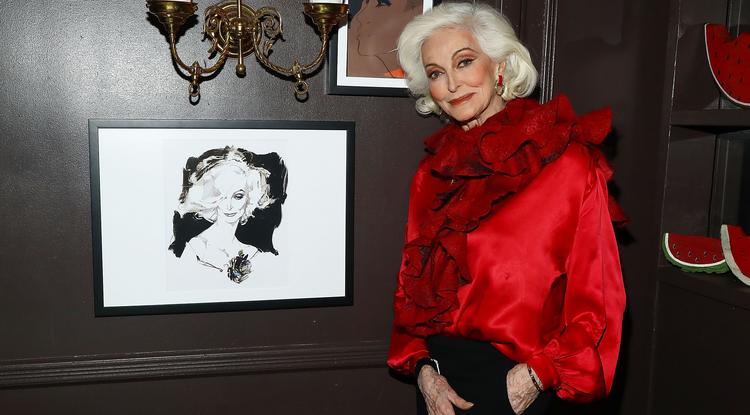 Hihetetlen, hogy Carmen Dell'Orefice 91 éves Fotó: Getty Images