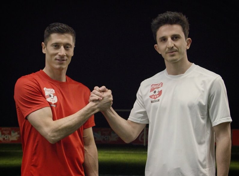 Robert Lewandowski i Krzysztof Golonka (fot. arch. prywatne)