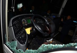 Po ataku na autokar rozgrywki w lidze tureckiej zawieszone na tydzień