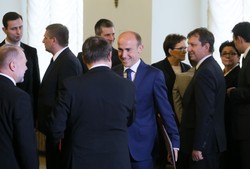 Komorowski powołał Borysa Budkę na ministra sprawiedliwości