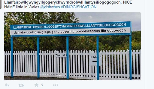 Llanfairpwllgwyngyllgogerychwyrndrobwllllantysiliogogogoch