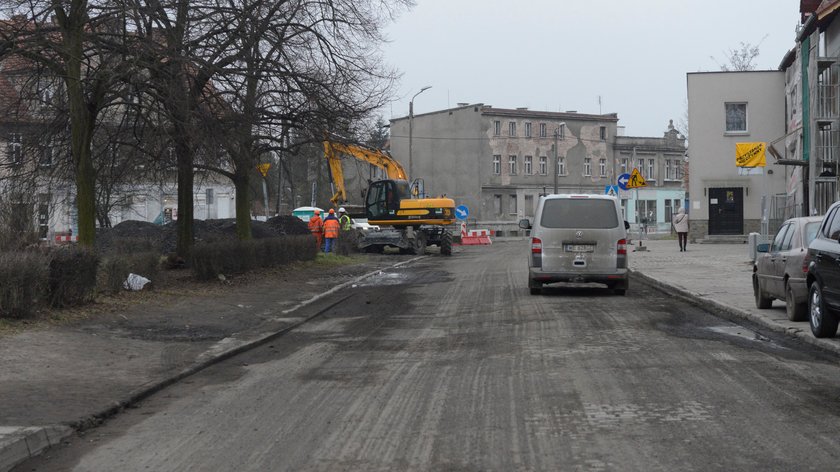 Remont ul. Okulickiego na Zakrzowie