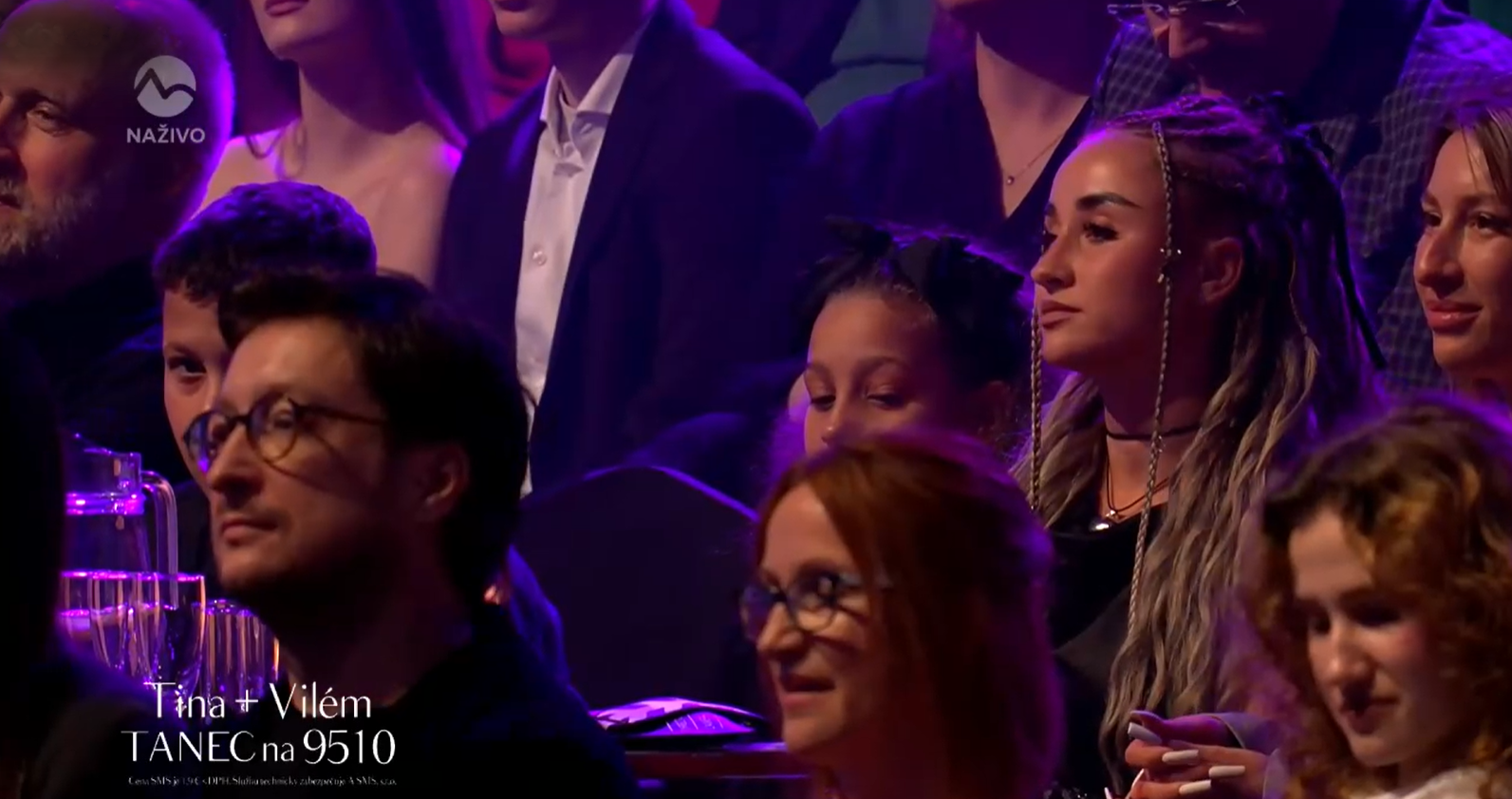 Tinu prišli na Let's Dance podporiť jej deti s priateľkou jej exmanžela Cynthiou Tóthovou.