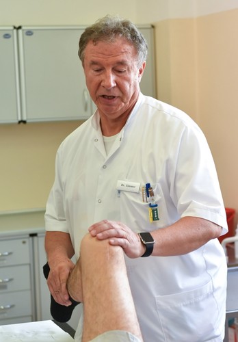 DOKTOR KRZYSZTOF ZIMMER I PACJENT REMIGIUSZ CEDZIŁO