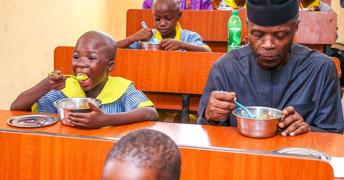 FG to spend N1bn daily as school feeding cost increases from N70 to N100 per child - Vimarsana News