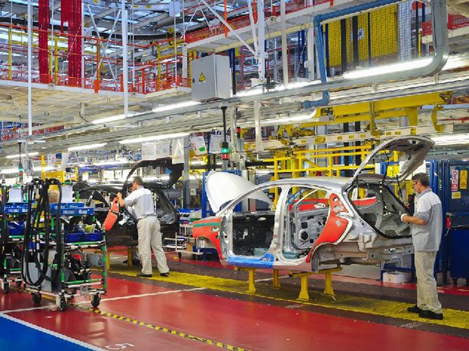 Tychy - linia produkcyjna lancii ypsilon