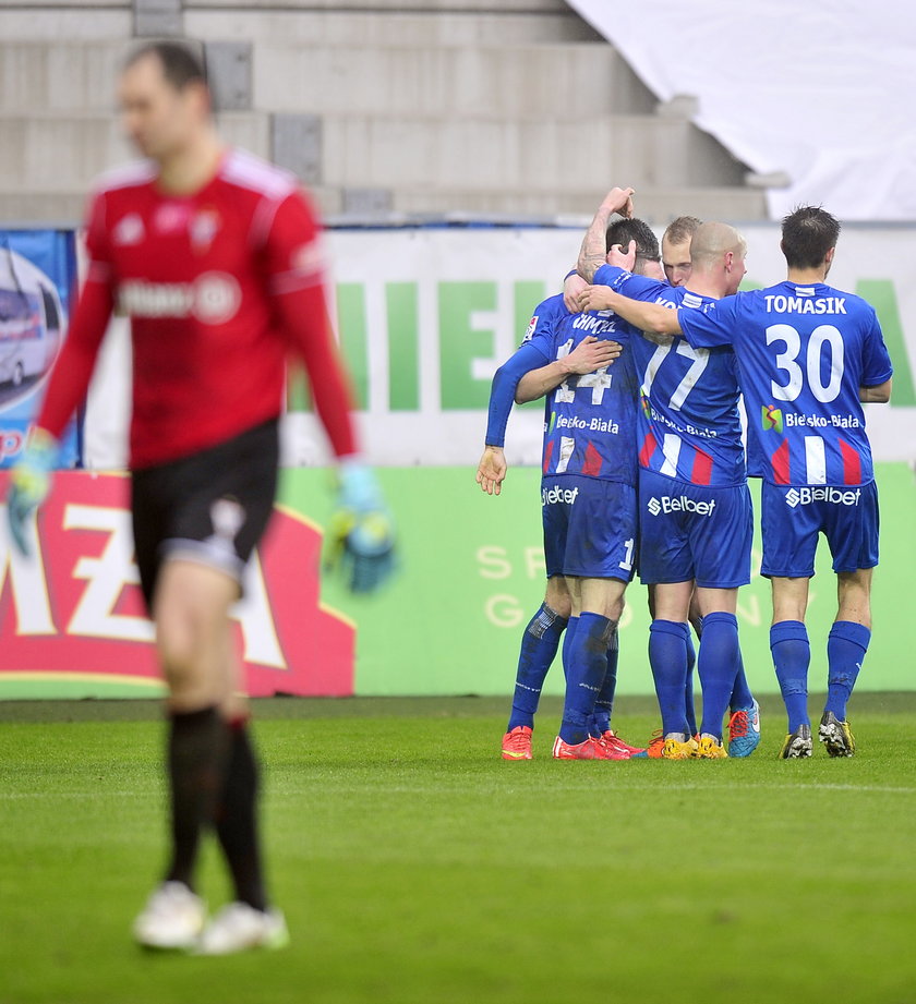 Remis w meczu Górnika Zabrze z Podbeskidziem 3:3