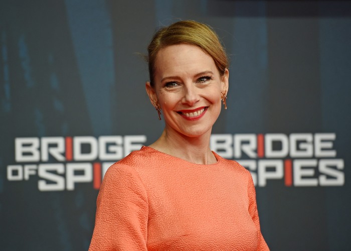 Amy Ryan na premierze 'Mostu szpiegów'