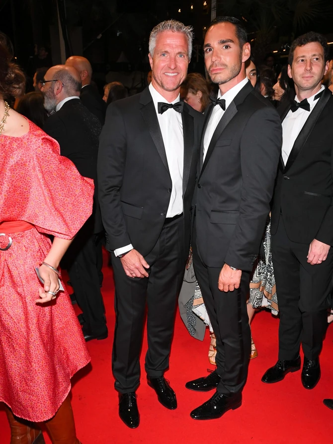 Ralf Šumaher sa svojim partnerom