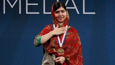 Pakistanka Malala uhonorowana w USA za odwagę i determinację